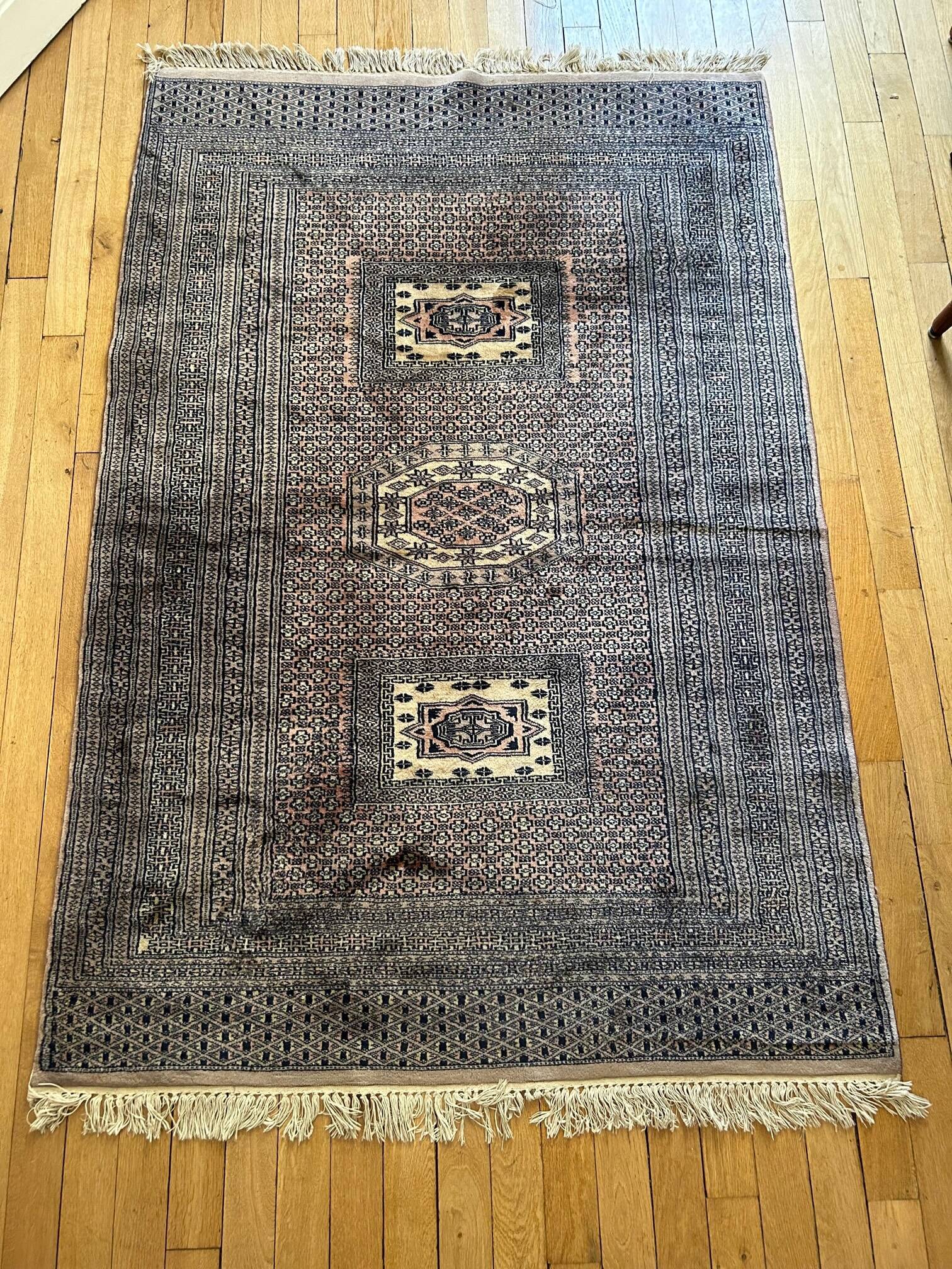 70s oriental rug 180cm / 123cm
