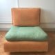 Vintage armchair driver 1970