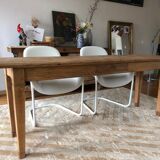 Ancienne table de ferme en chêne