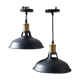 Pair of contemporary hanging Industrial style light