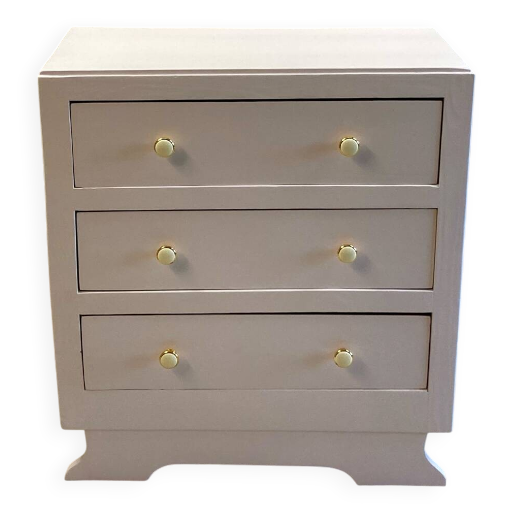Commode vintage rose