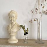 Cast alabaster bust