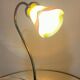 Two art nouveau style tulip lamps signed art de France