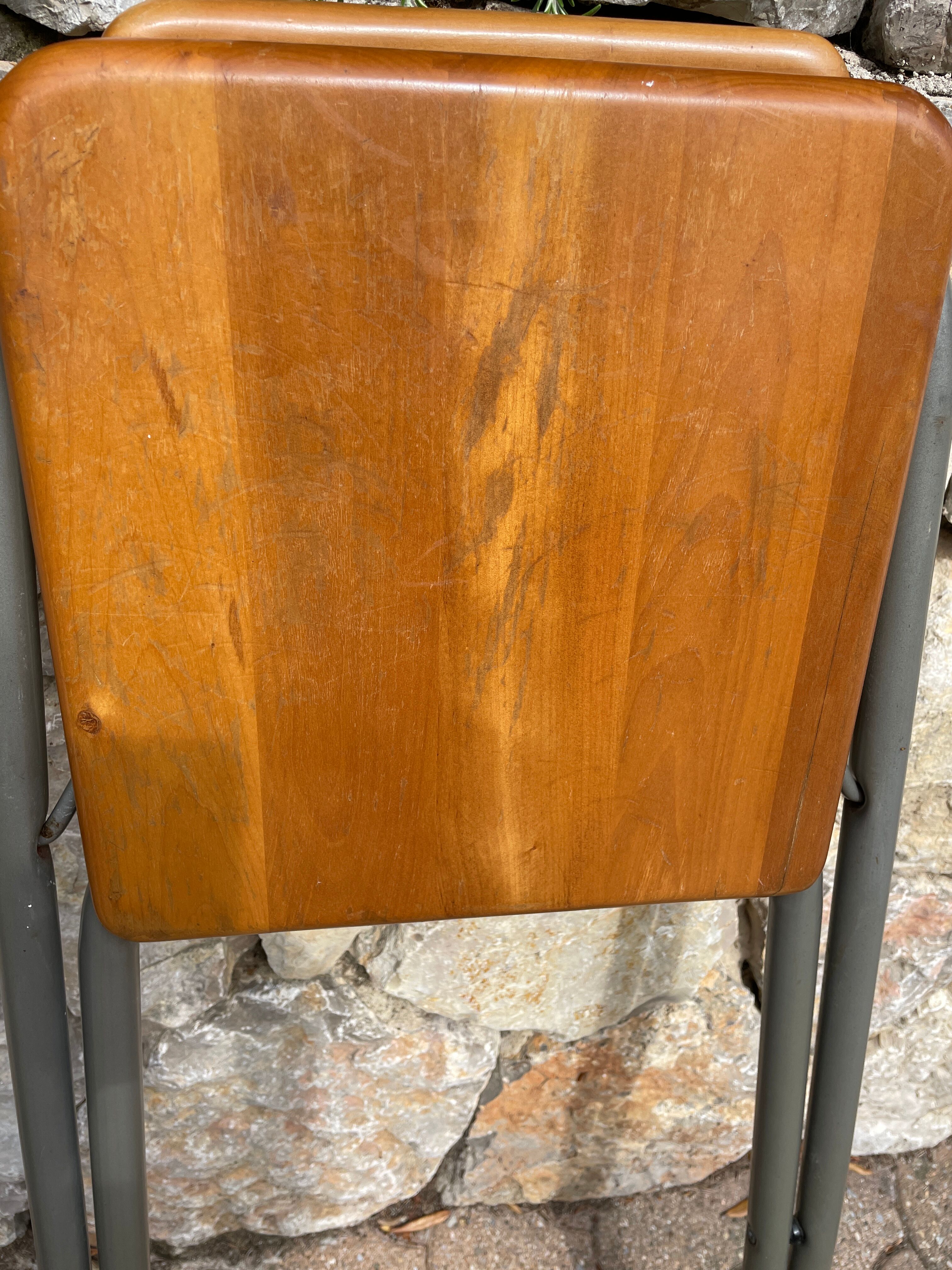 pair of vintage Ikea Dennis foldable bar chairs