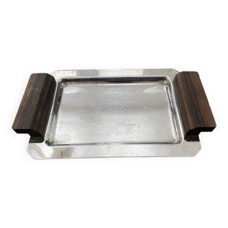 Art deco tray year 30 rosewood in the spirit of Puiforcat