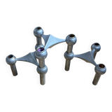 Stoff Nagel candle holder trio