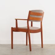 Oak chair, Danish design, 1960s, designer: Poul M Volther, manufacturing: FDB