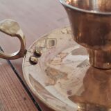 Brass candle holder