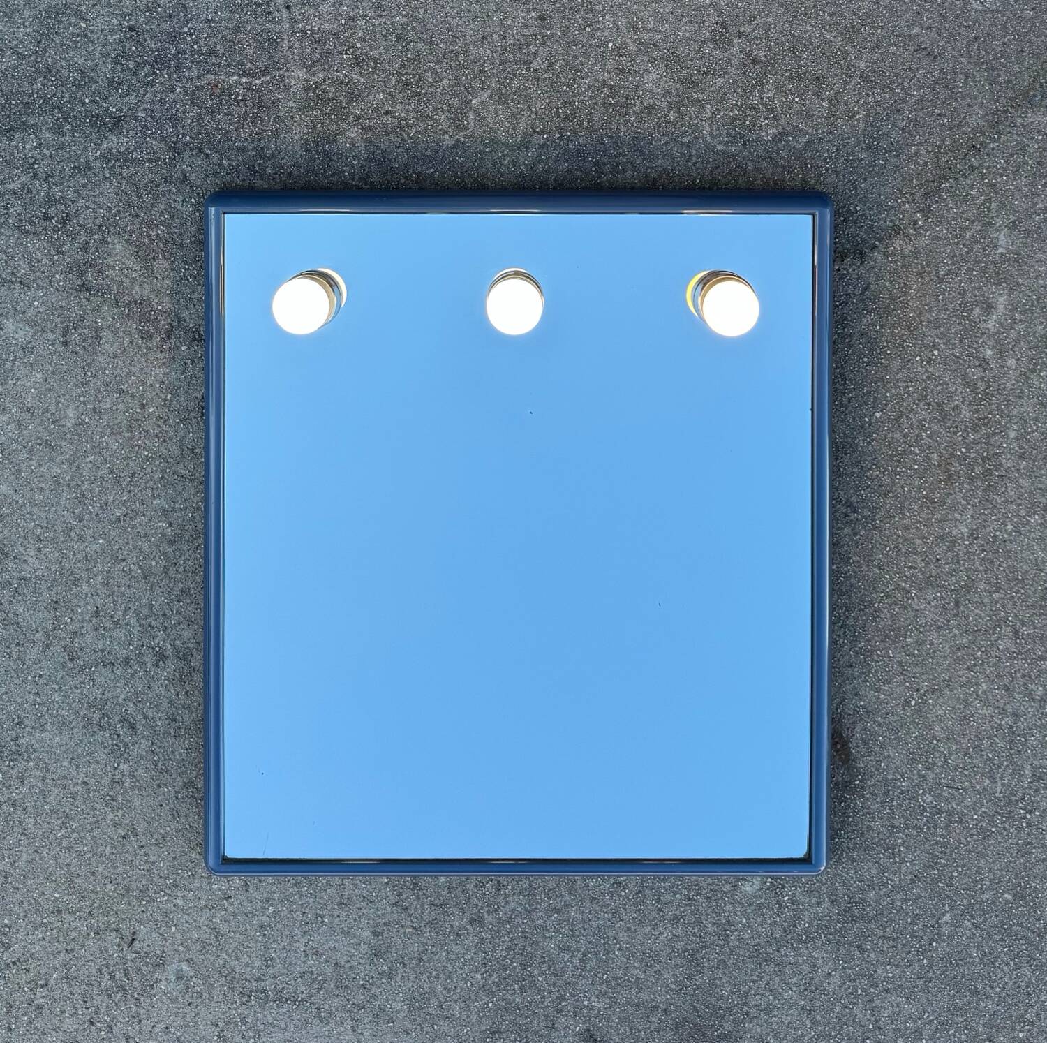 Illuminated mirror Gedy, Italy 1970s