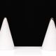 pair Teepee Glass Table Lamps 1970s France