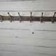 School coat rack with 6 hooks, 100cms L