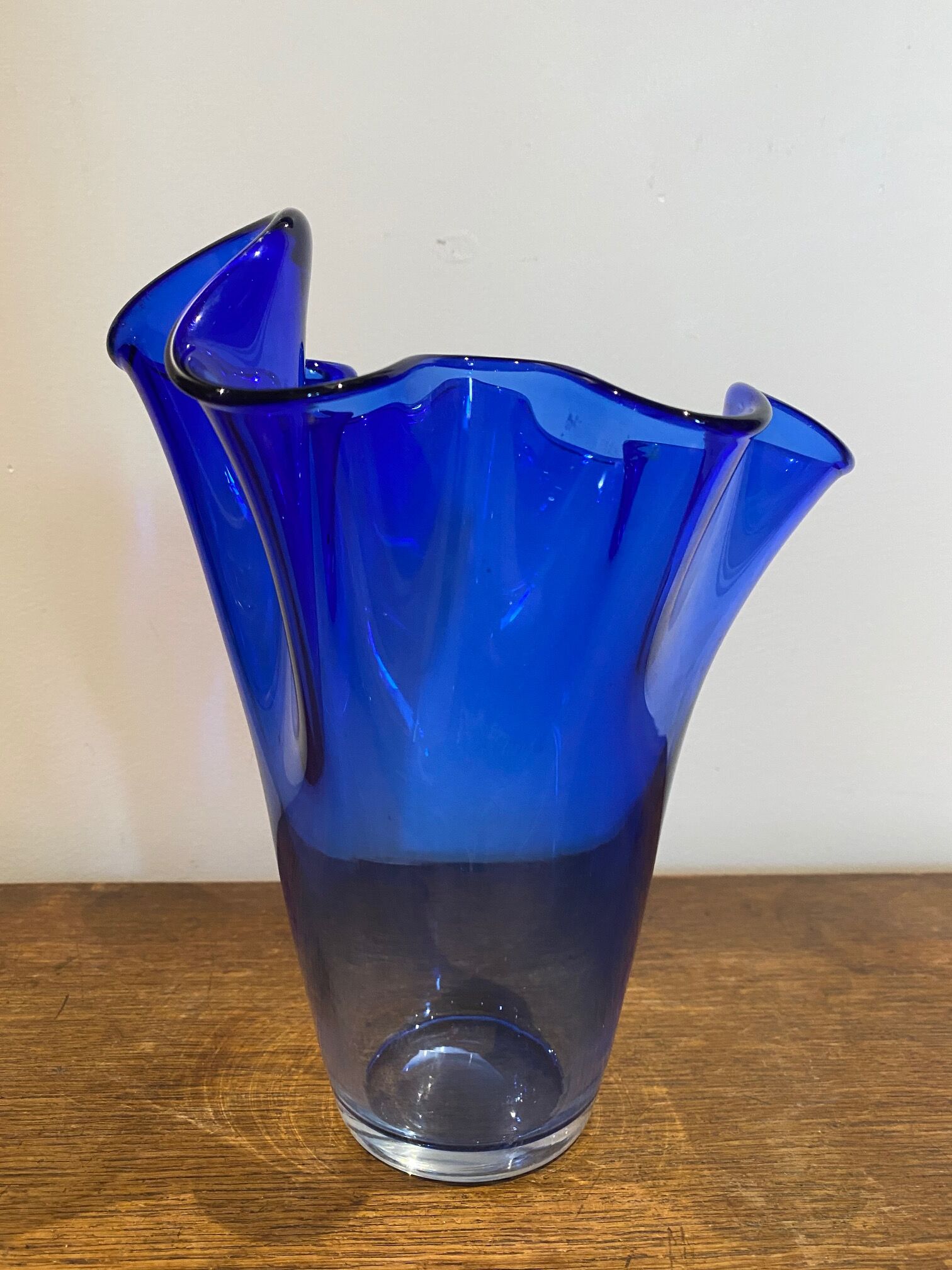 Vase mouchoir italien Murano