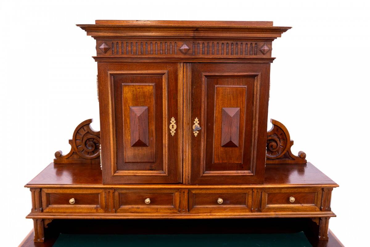 Desk with extension - secretary desk from the end of the 19th century, Northern Europe.
