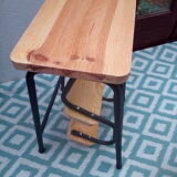 Foldable steplady stool