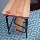 Tabouret escabeau pliable
