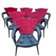 6 Scarabas chairs model André T designed by Bofek Sipek