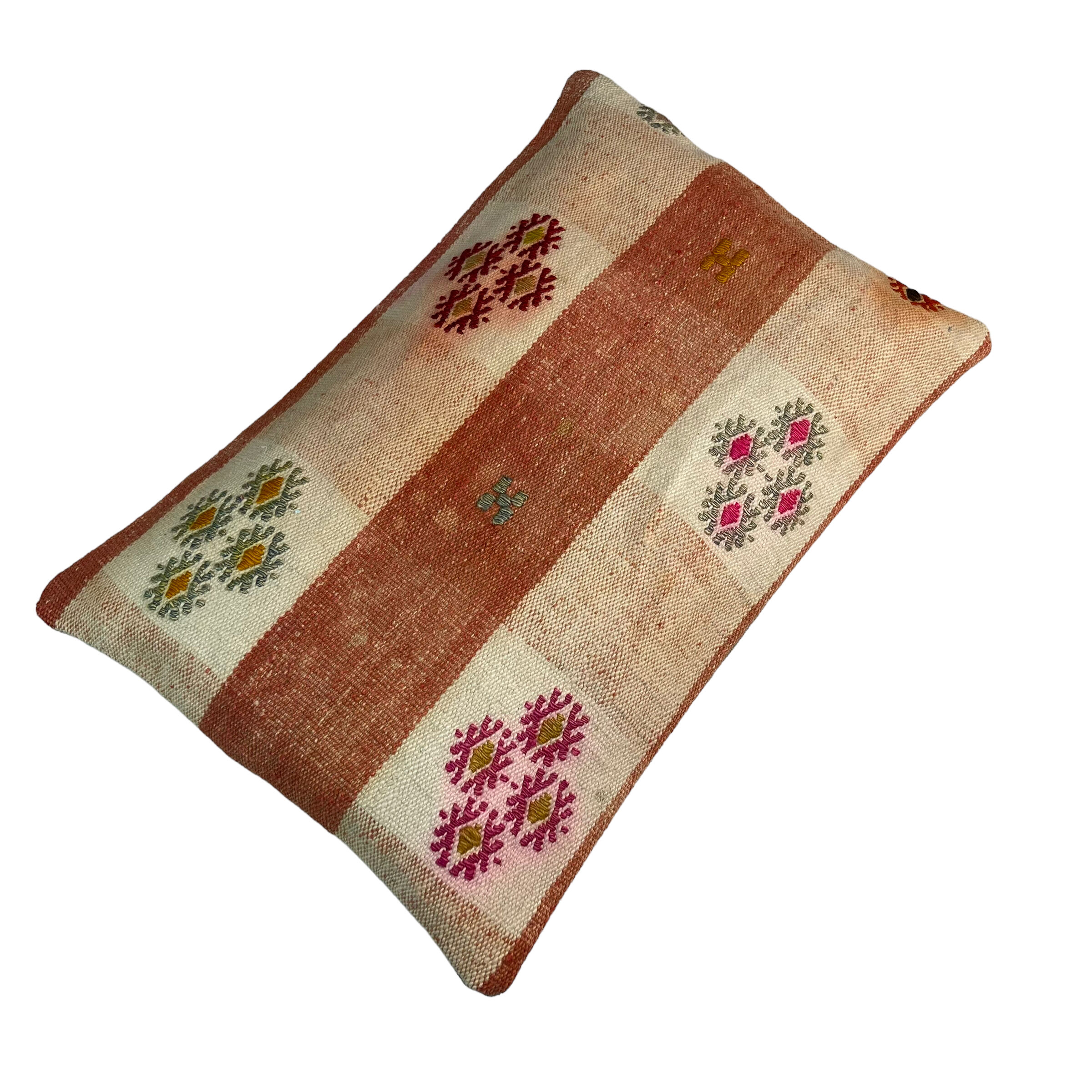 Housse de coussin kilim turc vintage 30x50cm