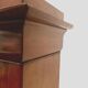 Louis Philippe display case in mahogany and mahogany veneer 19th century
