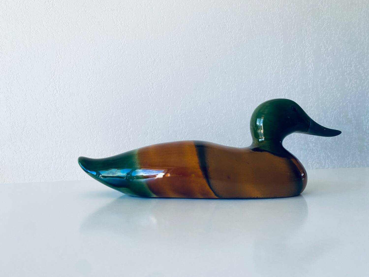Large ceramic duck