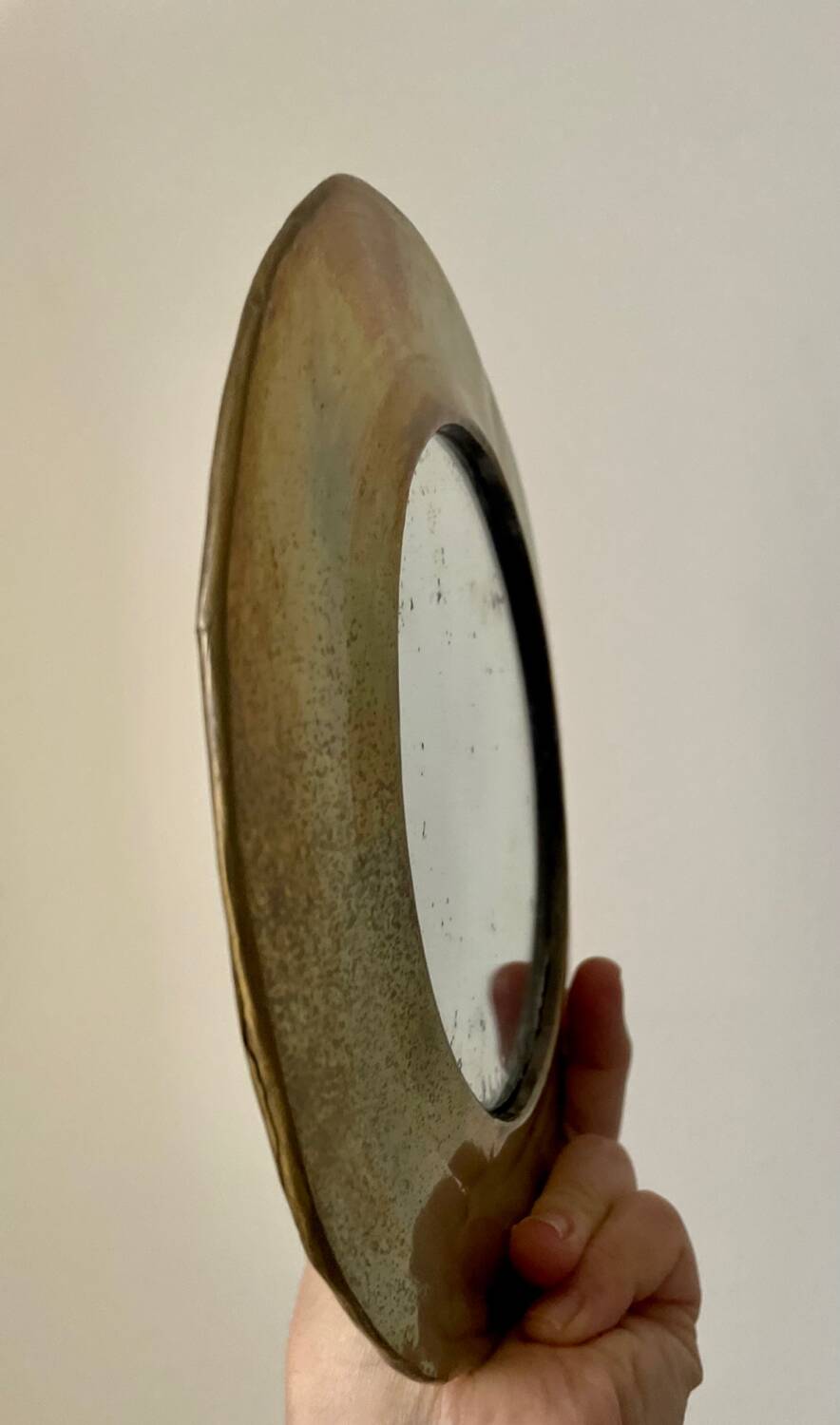 Old handmade mirror