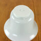 Set of 2 white opaline glass table lamps, Opp Jihlava, Czechoslovakia 1960s