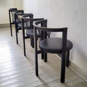 Vintage Niels Jorgen Haugesen String chairs for Tranekaer, Denmark 1980s