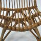 Fauteuil enfant vintage en rotin par Rohe Noordwolde