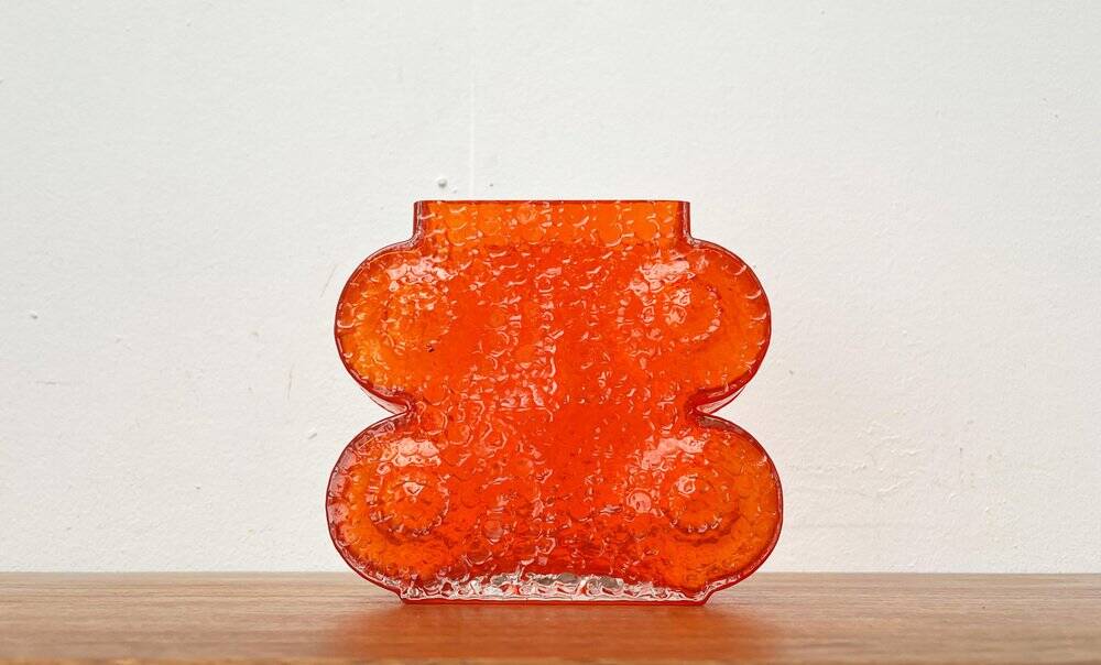 Mid-century Nebula glass vase by Nanny Still for Riihimäki Lasi, 1960s