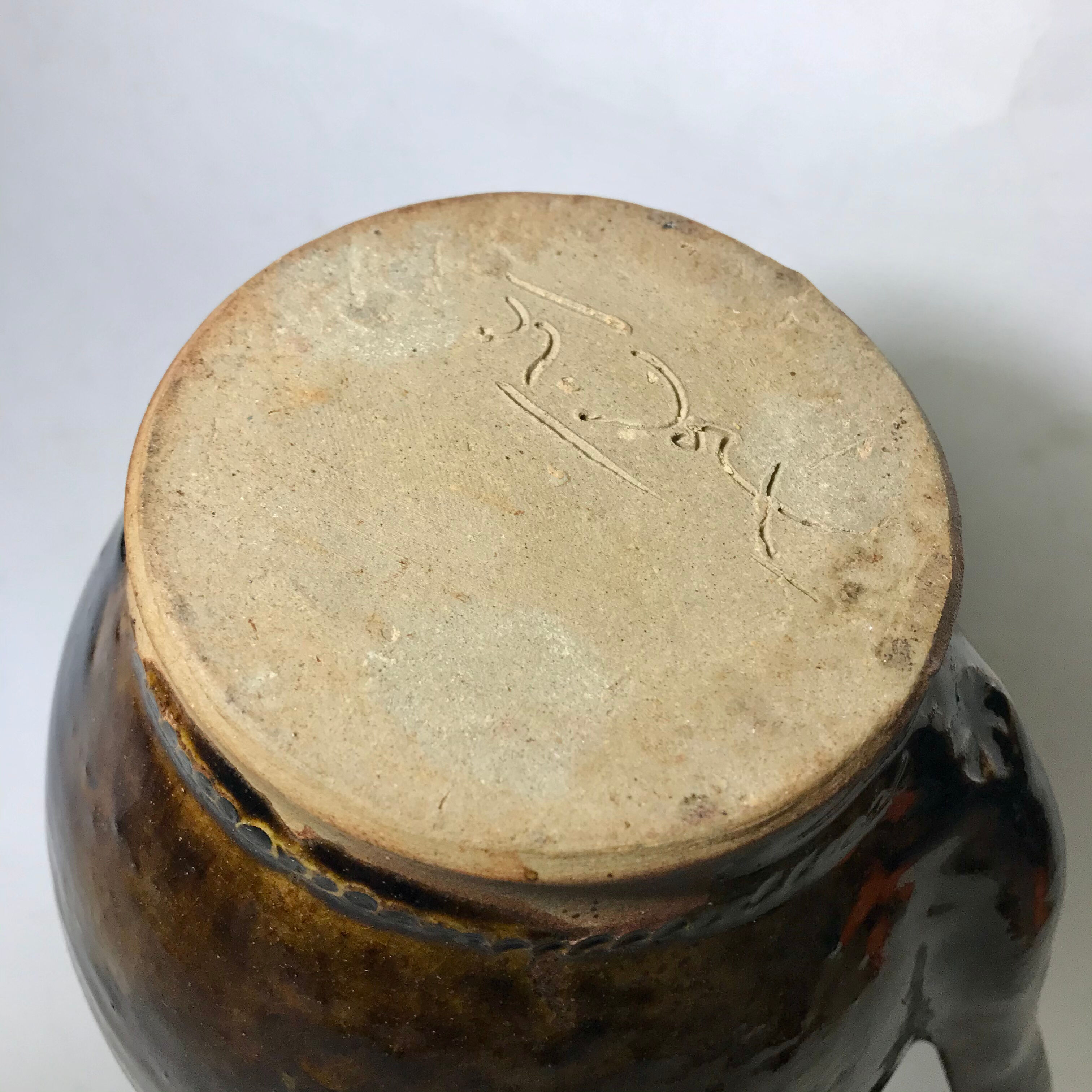 Stoneware pitcher from Puisaye la Borne by Jean-Michel Doix in ceramic 1950