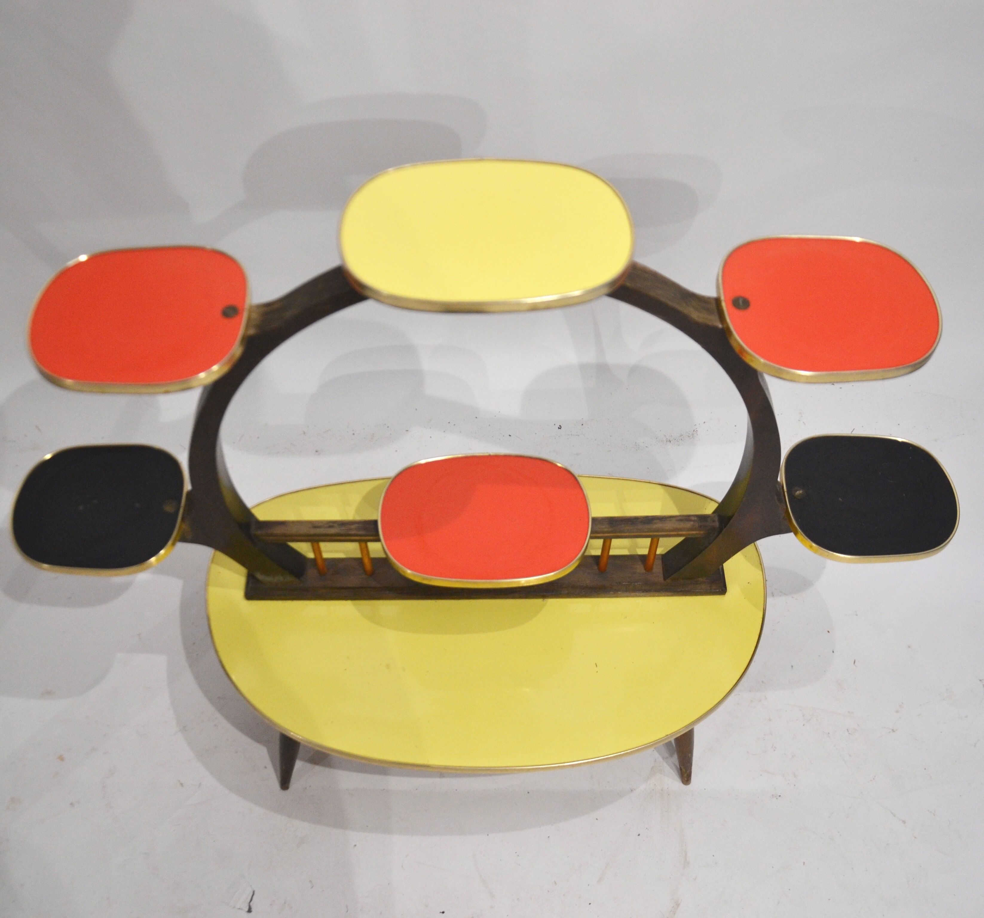 Side table plant holder years 50