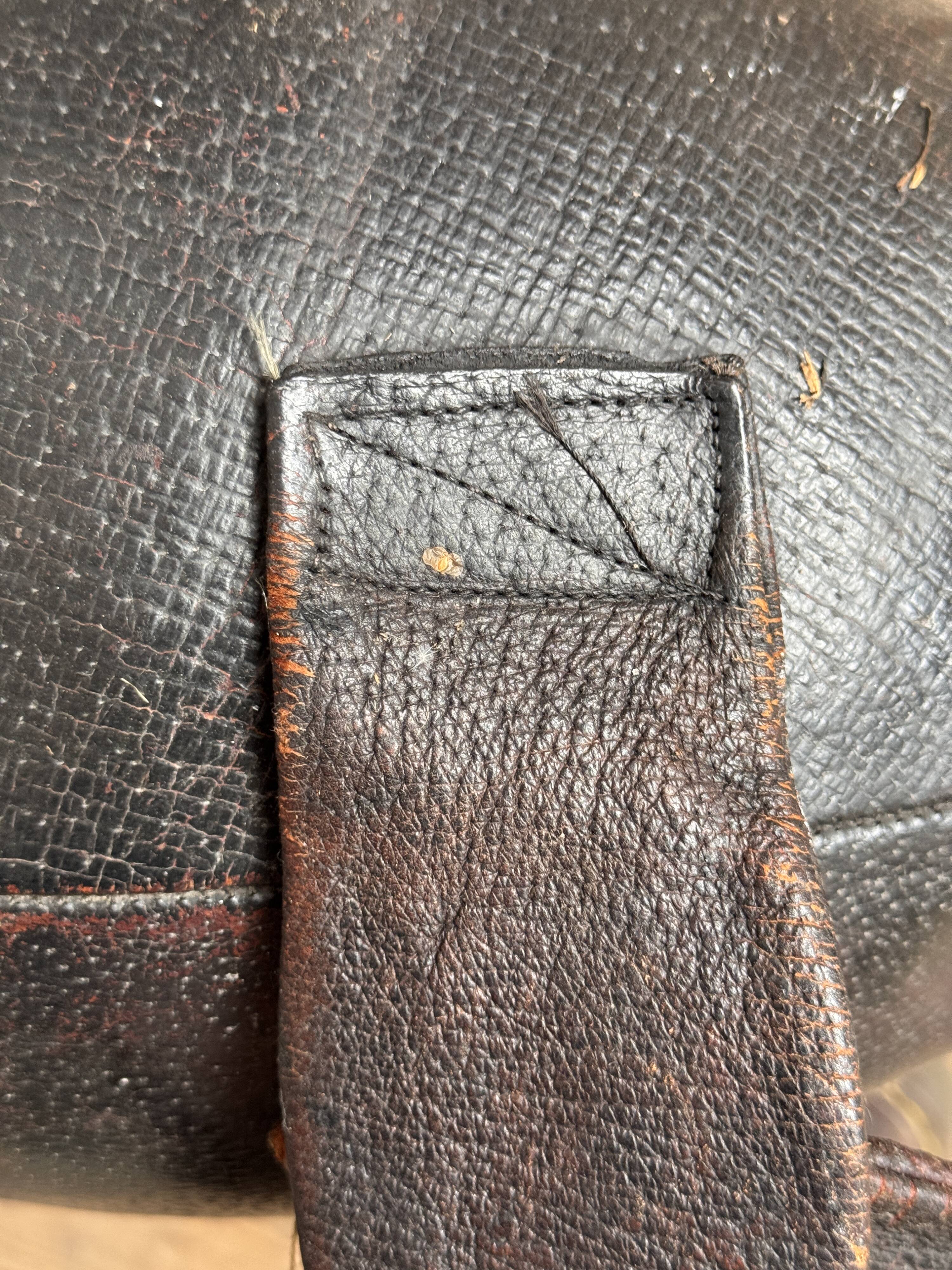 Leather Pig Footstool Ottoman by Dimitri Omersa, UK 1960s