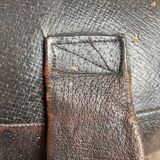 Leather Pig Footstool Ottoman by Dimitri Omersa, UK 1960s