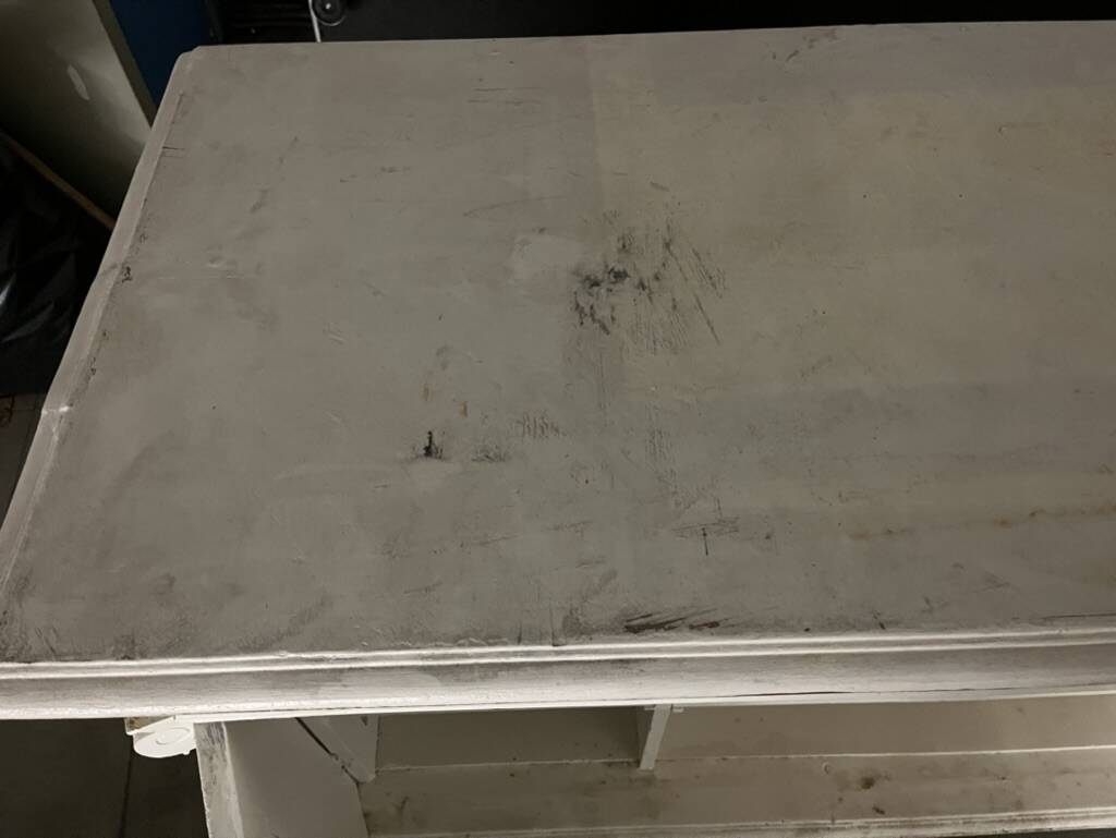 White Vintage Kitchen Buffet