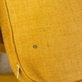Fauteuil vintage jaune moutarde, 1950
