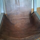 Brown leather armchair, J-Line