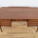 Mid-Century Freestanding Teak Desk, 1960s