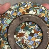 Jean Gerbino in Vallauris: micro mosaic ceramic candy box