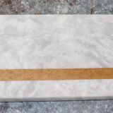 Salvatore – White Rectangular Natural Marble Serving Tray