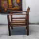 Fauteuil bois et corde