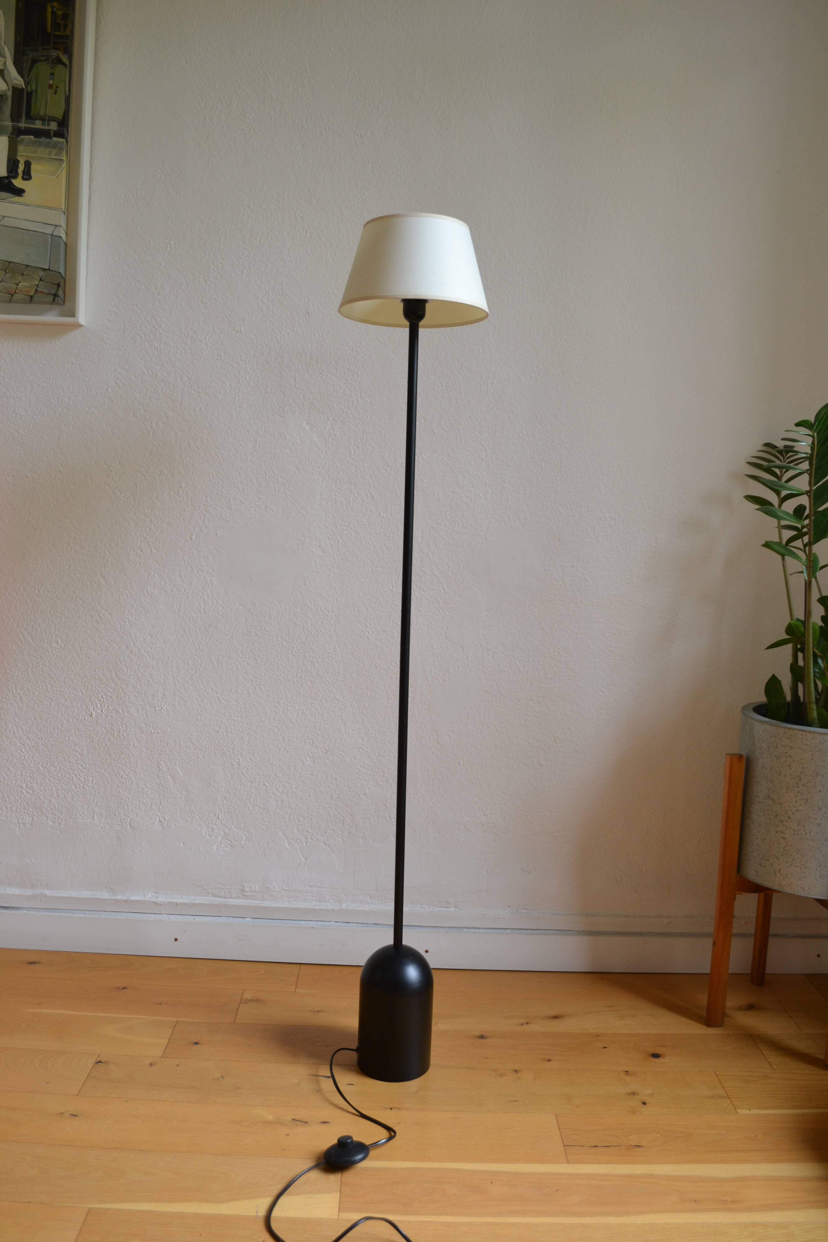 Vintage postmodernist reading floor lamp 1980