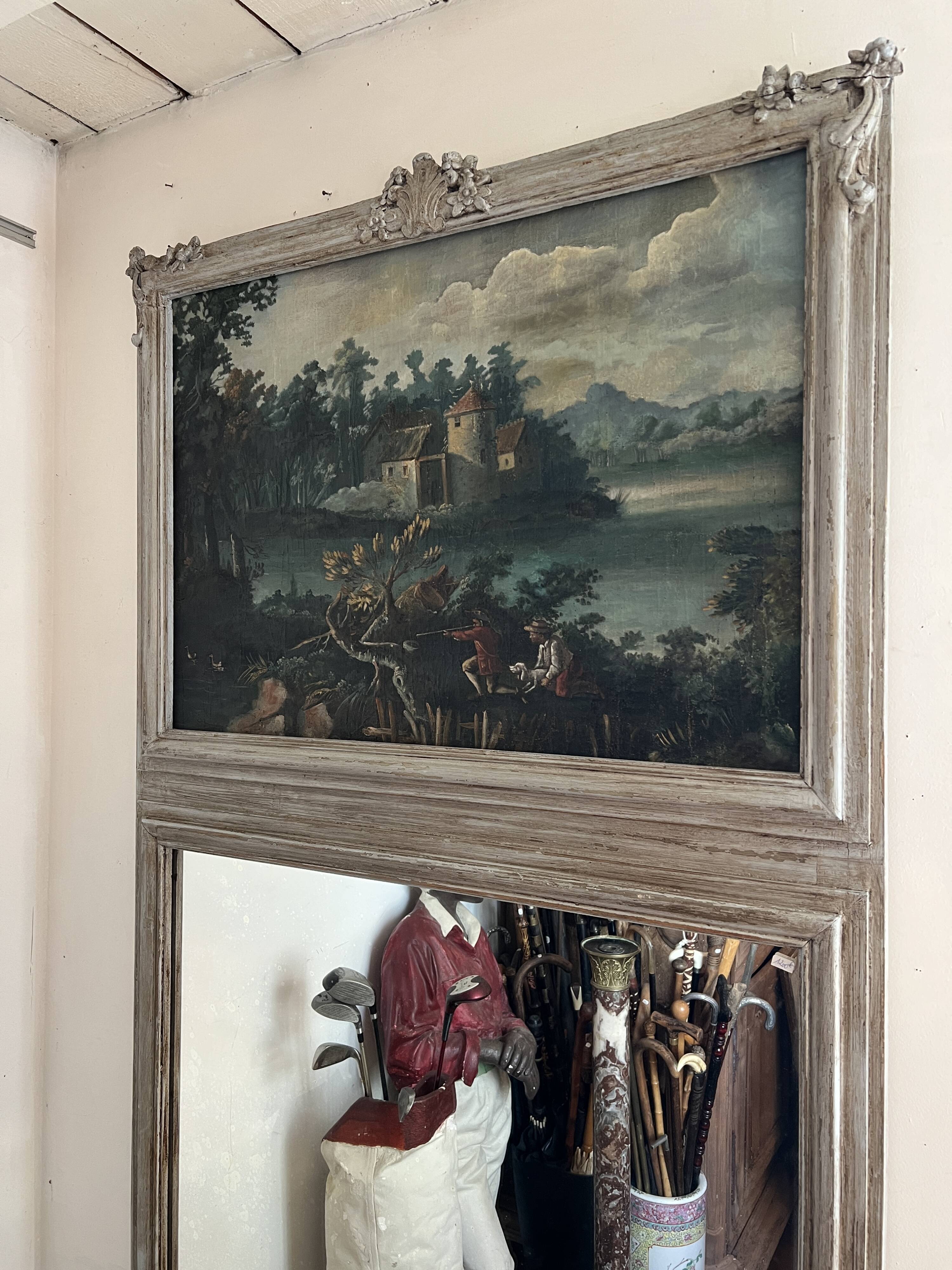 19th century trumeau