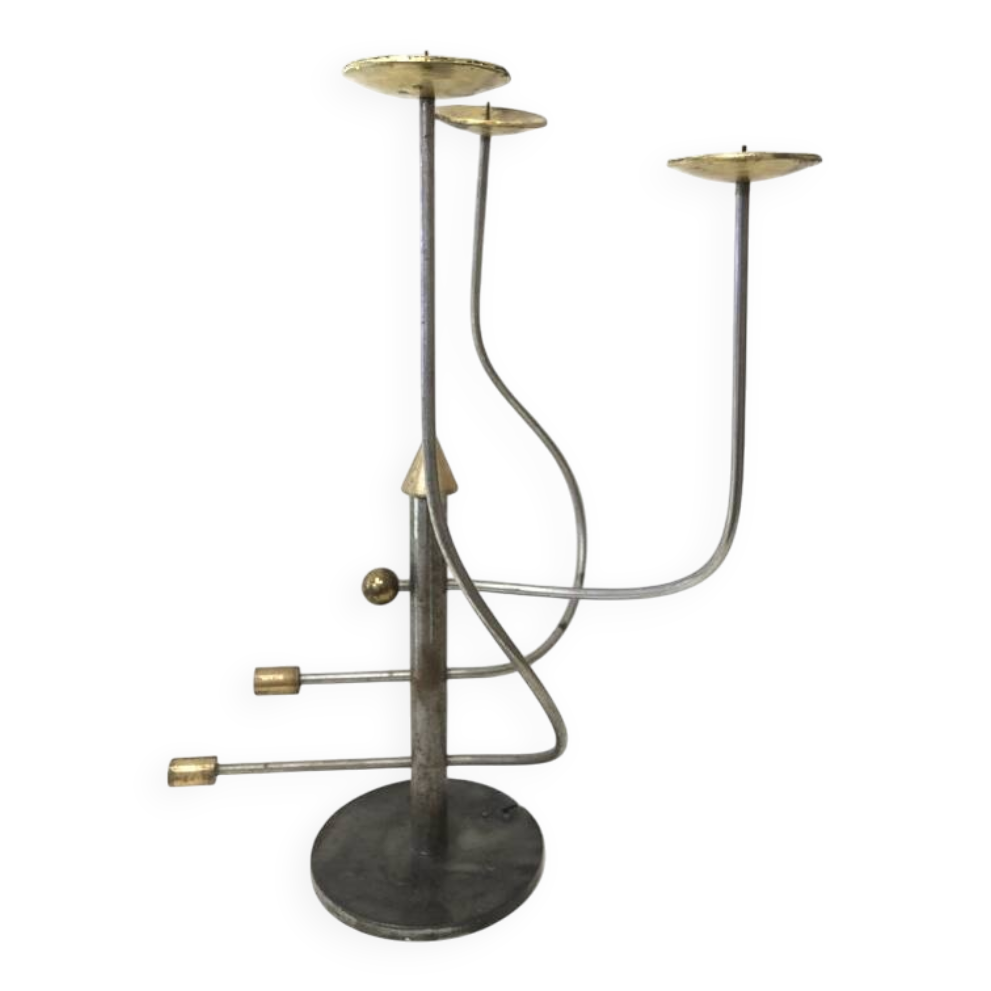 Bronze chandelier, German design, 20th century