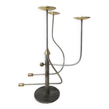 Bronze chandelier, German design, 20th century