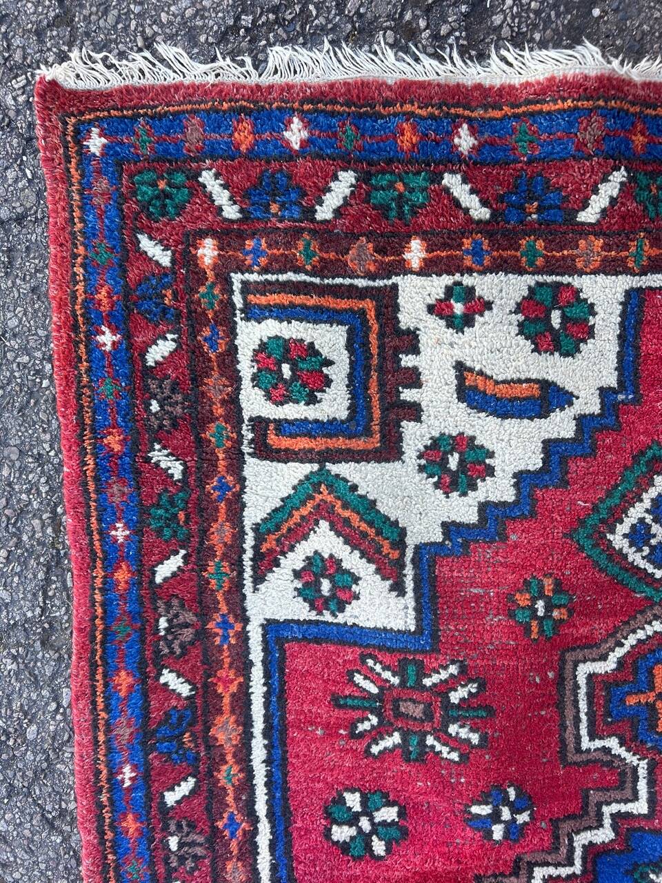 Tapis persan Hamadan fait main
