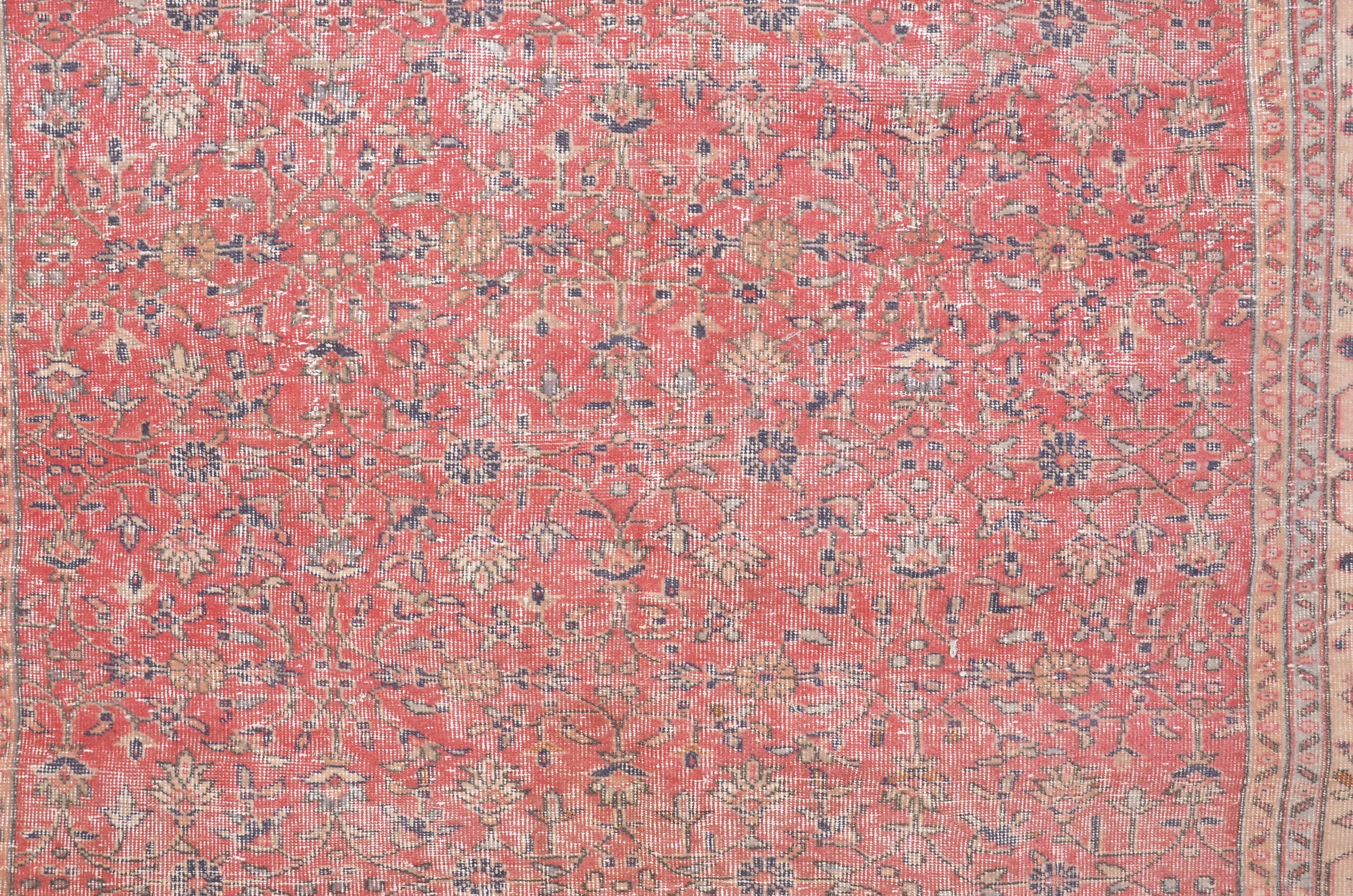 Tapis vintage Oushak turc sku2365