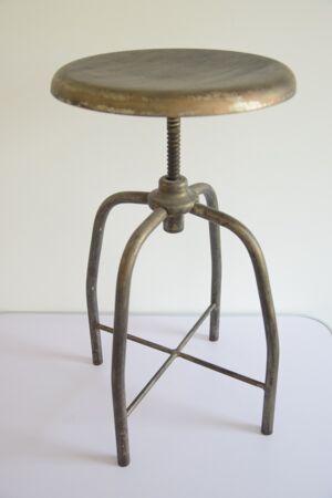 Tabouret bout De Canapé Vintage Années 50 60 Design - Industriel - Atelier