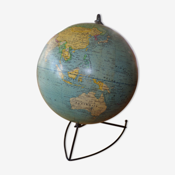 Globe world map Girard Barrere