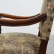 Antique armchair in walnut with tapestry upholstery, UK 17th century