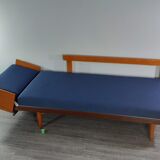 Daybed in Caisson en Teck by Ingmar Relling, Vintage Norwegian 1960s