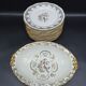 Haviland and SFP dessert service - birds of paradise